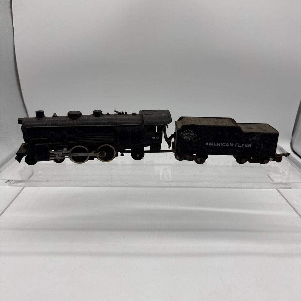302 American Flyer Reading Atlantic Locomotive & Tender - Untested